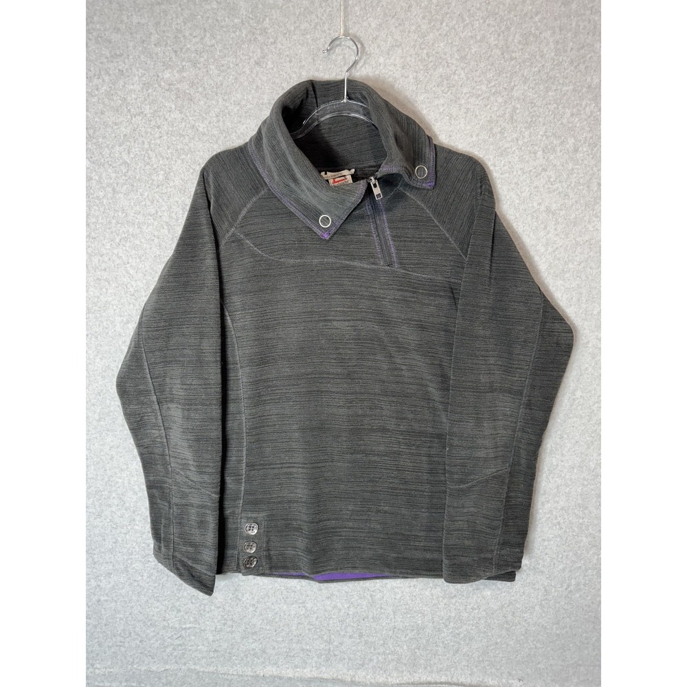 Avalanche Pullover Sweater Womens Large Asymmetrical Collar Outdoor Warm Top